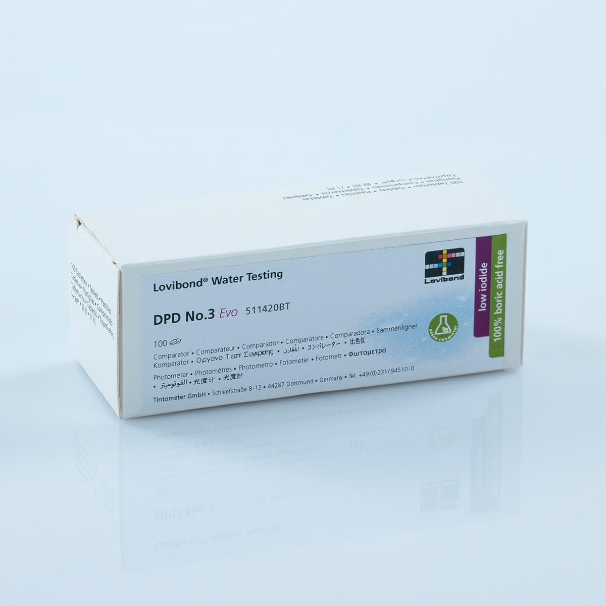 Photometer Reagent Tablets Box of 100