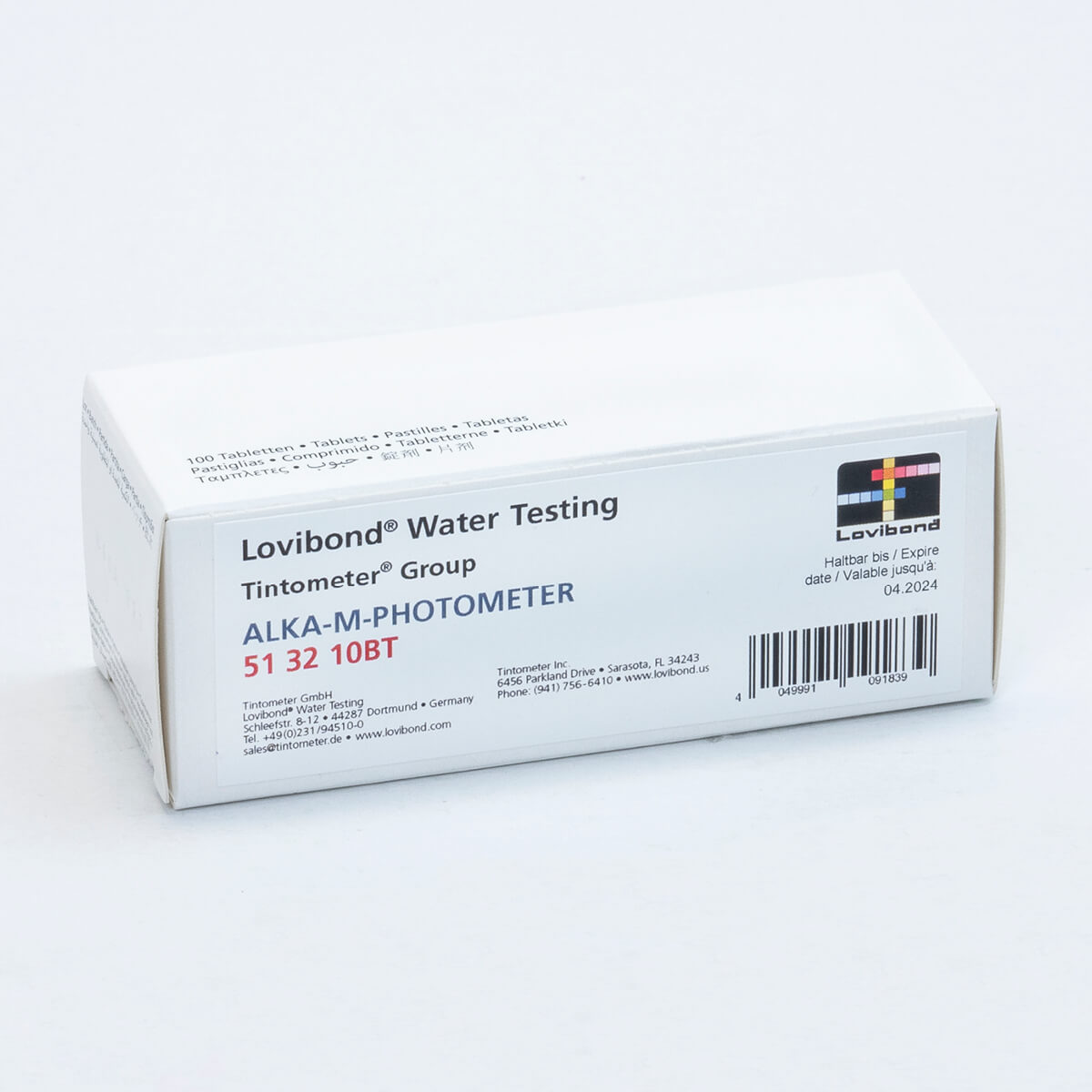 Photometer Reagent Tablets Box of 100