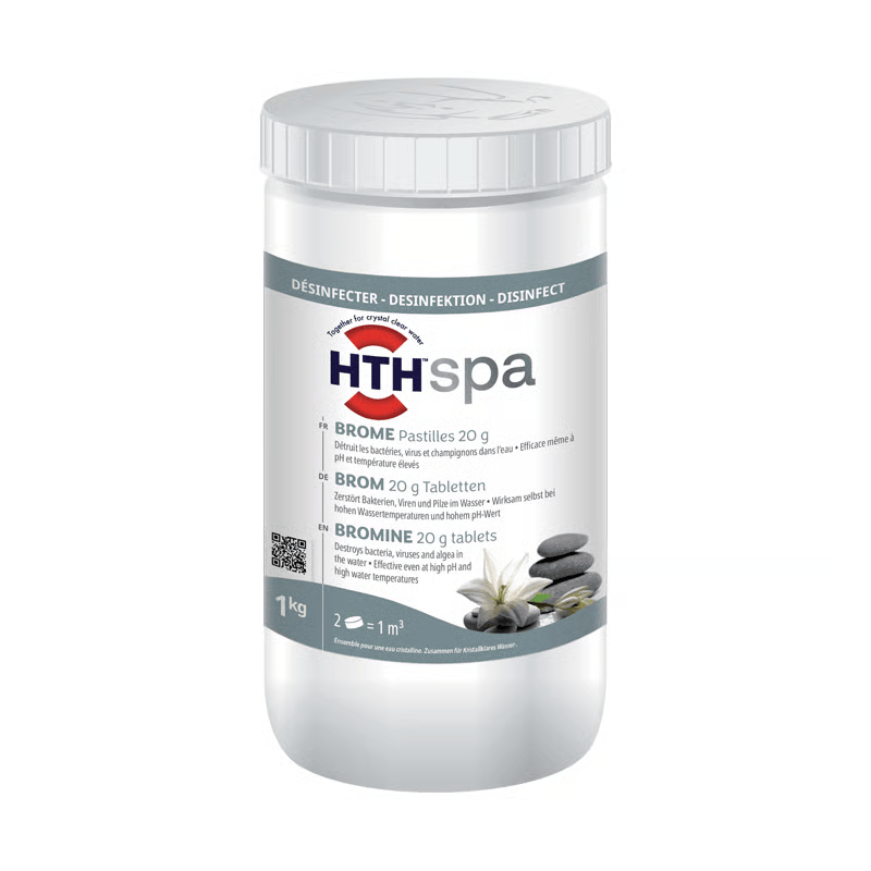 HTH Spa Bromine 20g Tablets 1kg