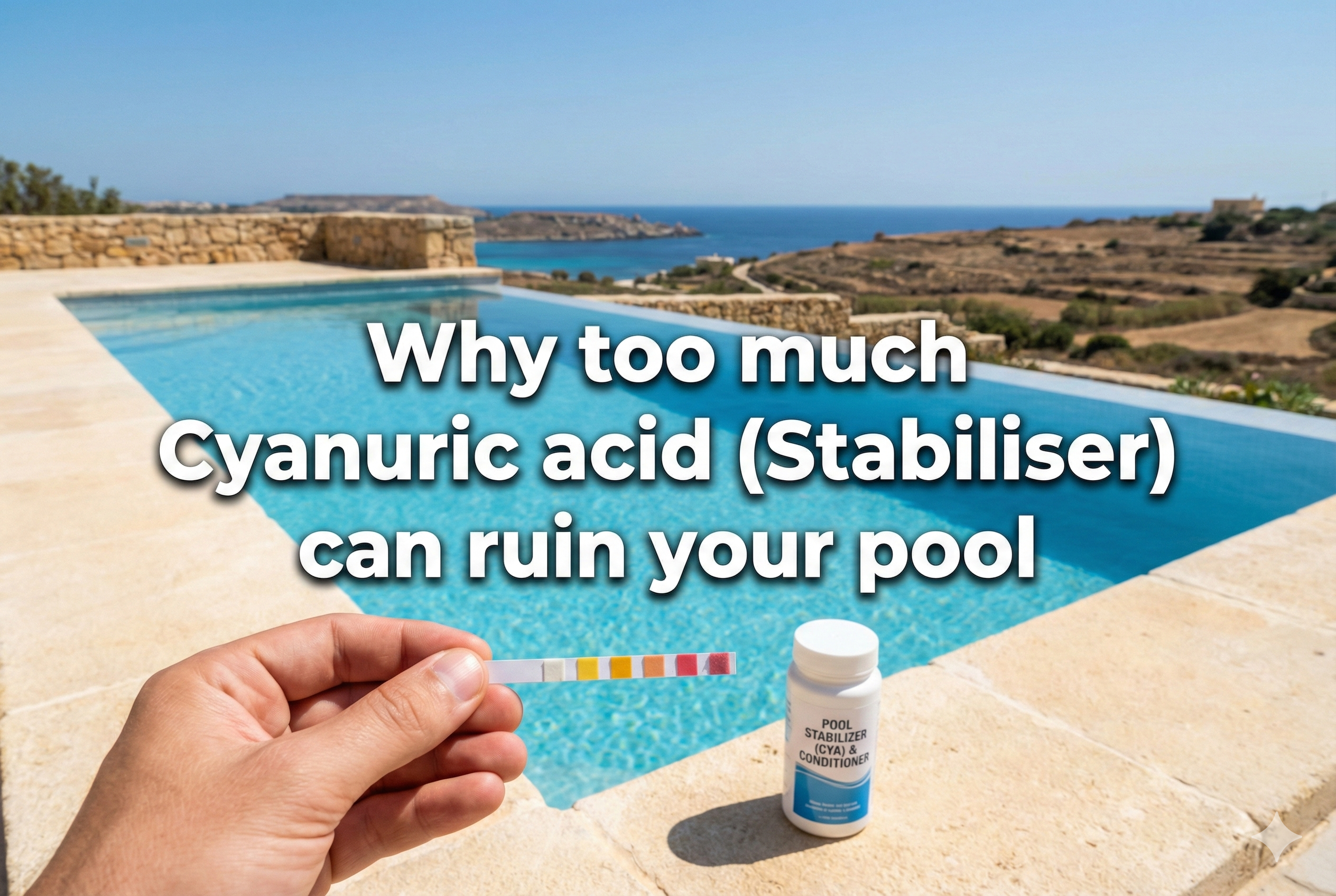 Is Your Chlorine Not Working? Cyanuric Acid (Stabiliser) Might Be the Culprit