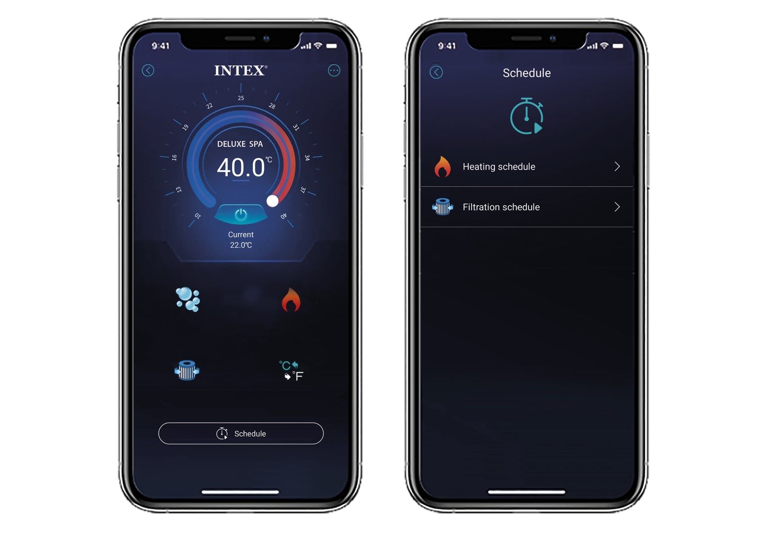 Intex PureSpa Greywood Deluxe 4-Person Inflatable Hot Tub Bubble Spa