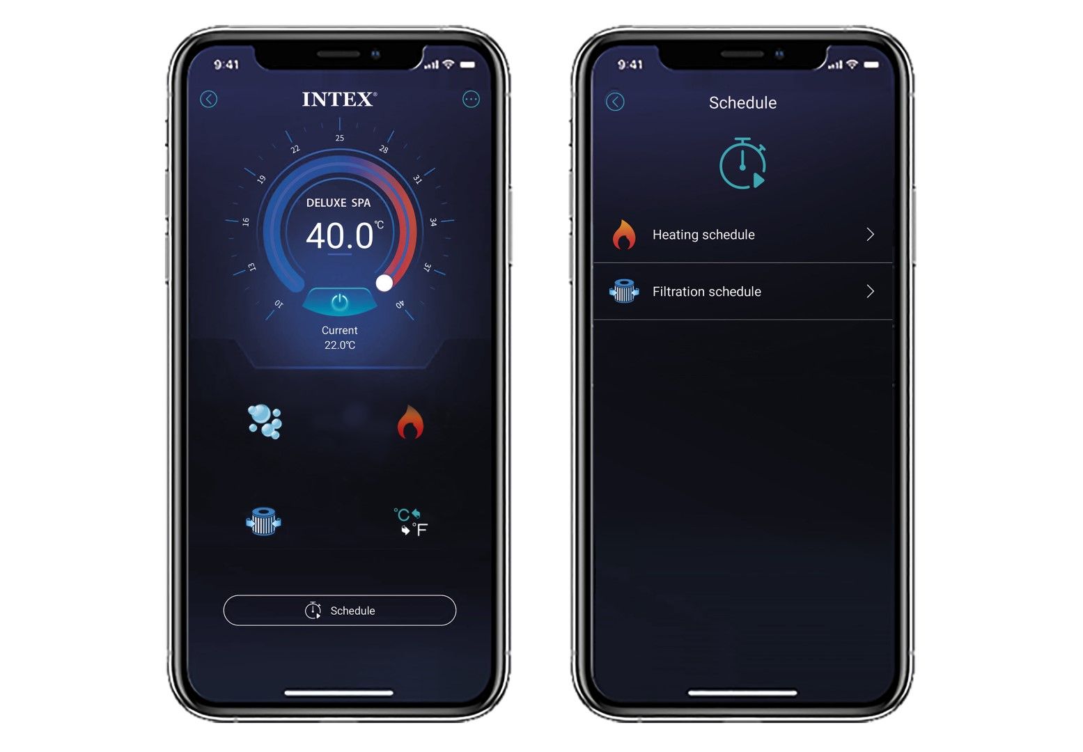 Intex PureSpa Greywood Deluxe 6-Person Inflatable Hot Tub Bubble Spa