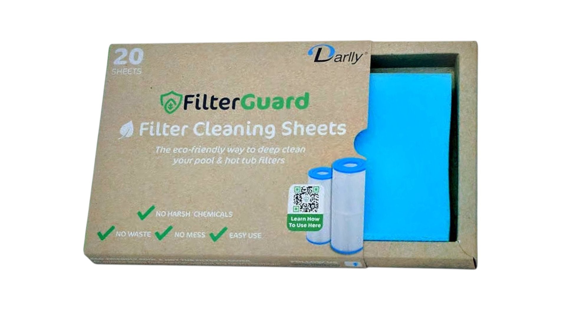 Darlly FilterGuard Filter Cleaning Sheets