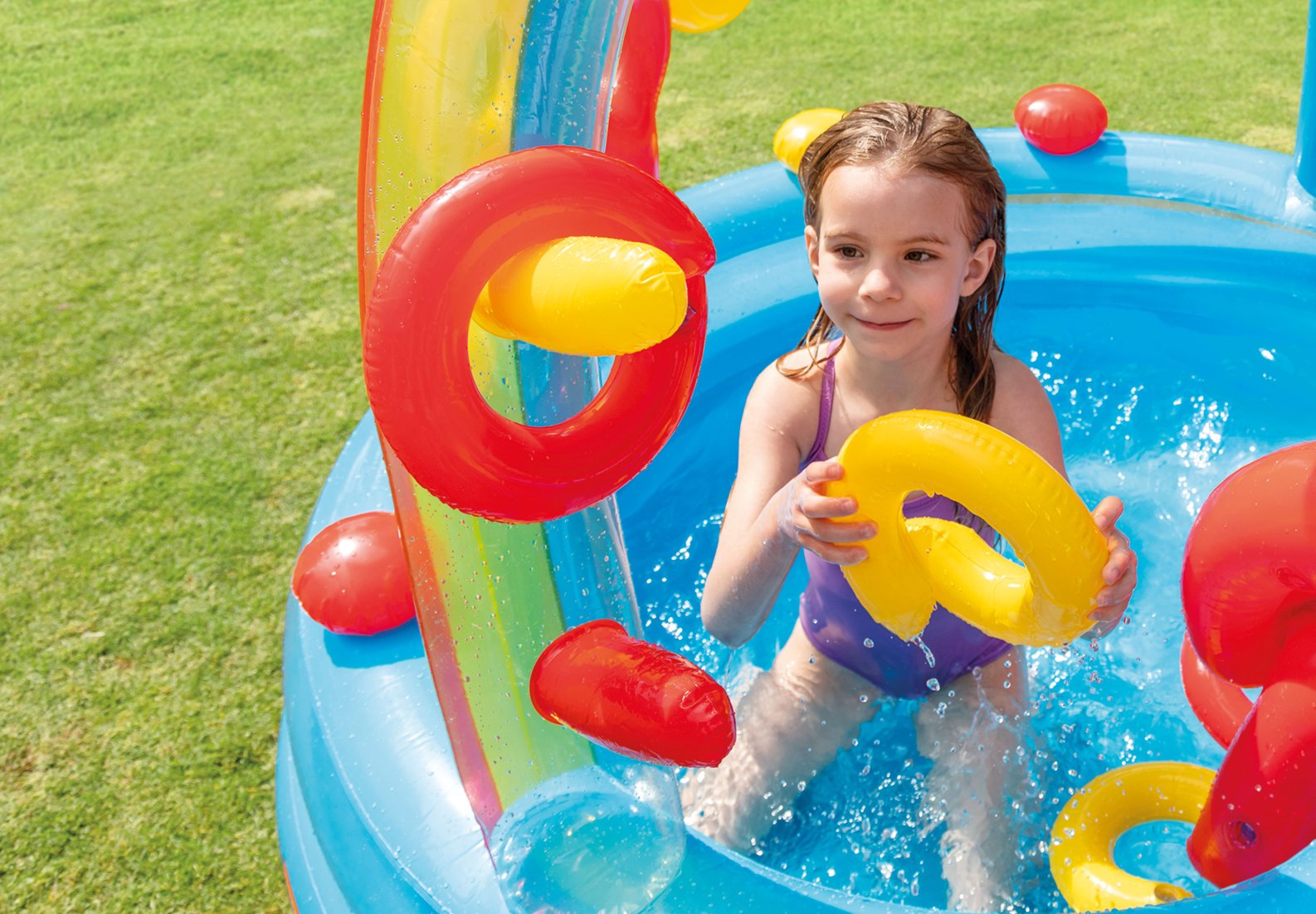 Intex Rainbow Ring Inflatable Play Centre