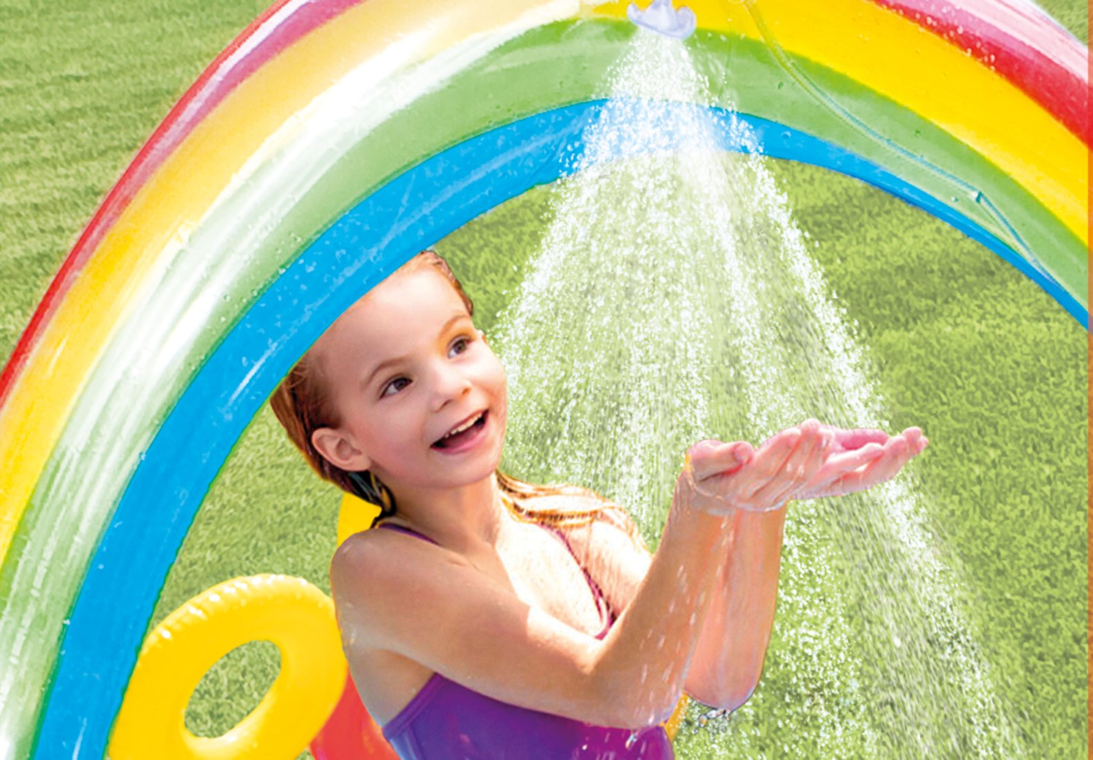 Intex Rainbow Ring Inflatable Play Centre