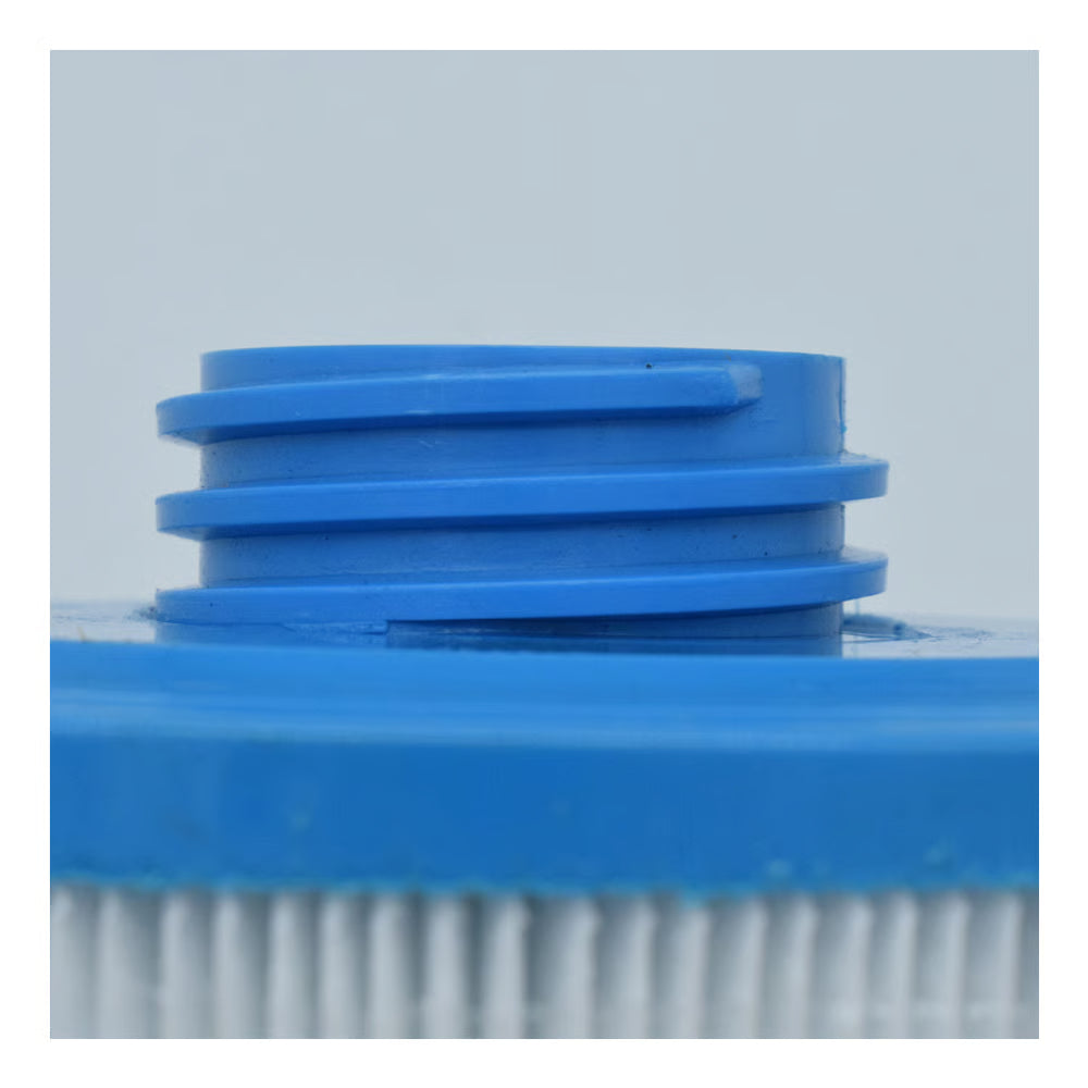 Close-up of filter thread square coarse male